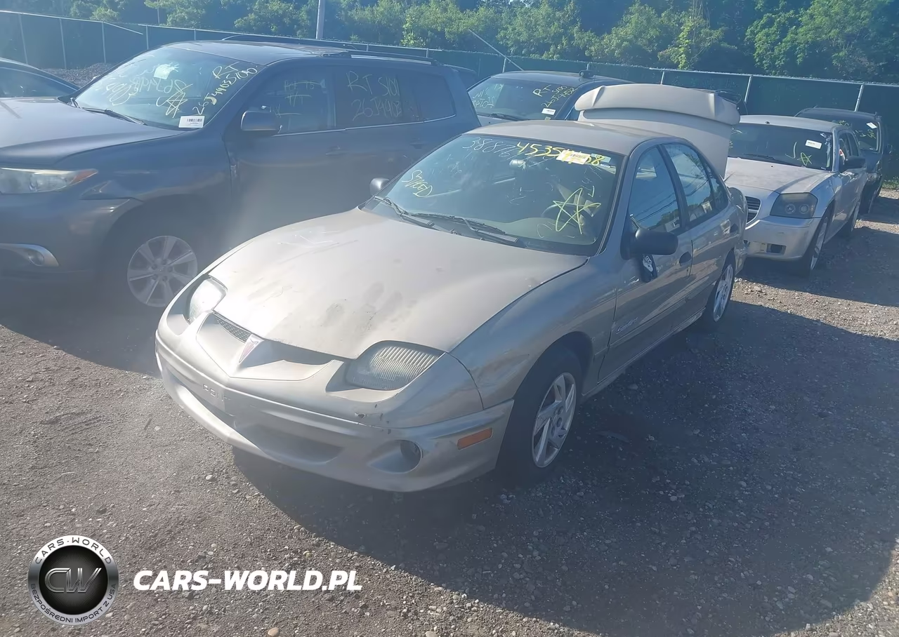 2002 Pontiac Sunfire Se VIN:1G2JB524727116483 - 2