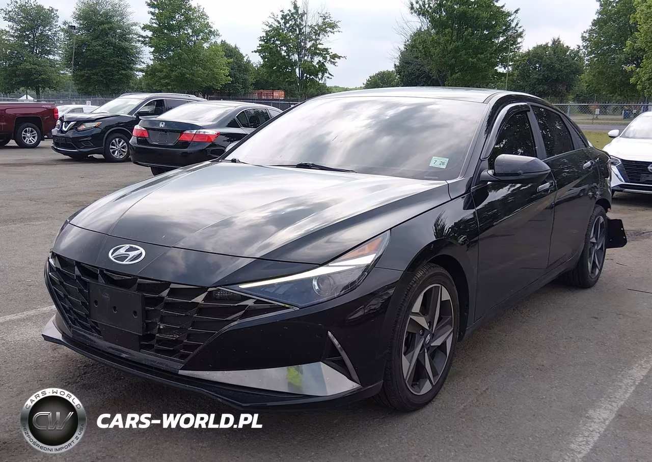 2021 Hyundai Elantra Sel VIN:KMHLN4AG5MU199591 - 2