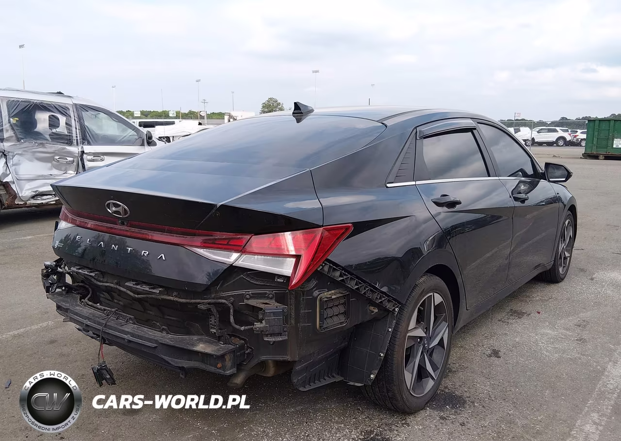 2021 Hyundai Elantra Sel VIN:KMHLN4AG5MU199591 - 4