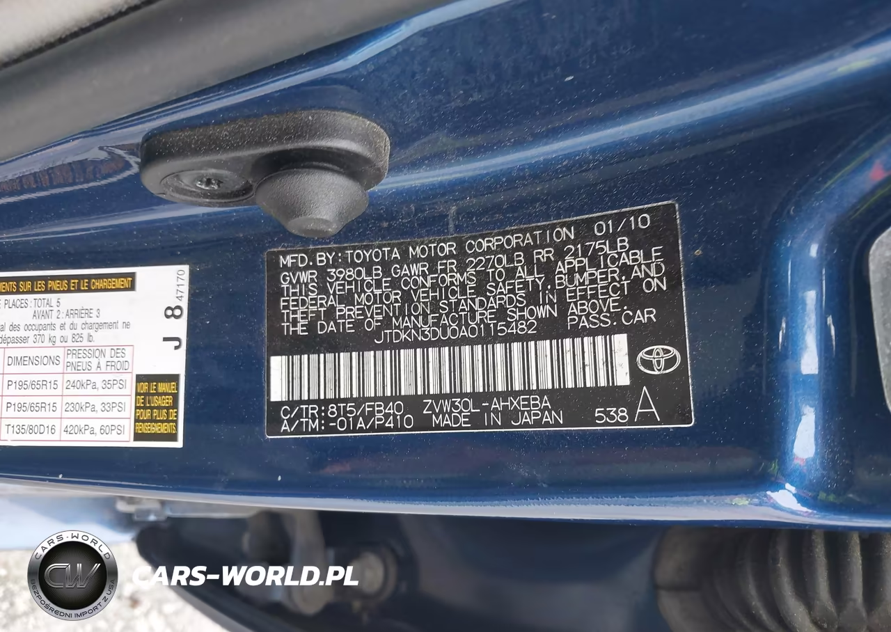 2010 Toyota Prius Ii VIN:JTDKN3DU0A0115482 - 9