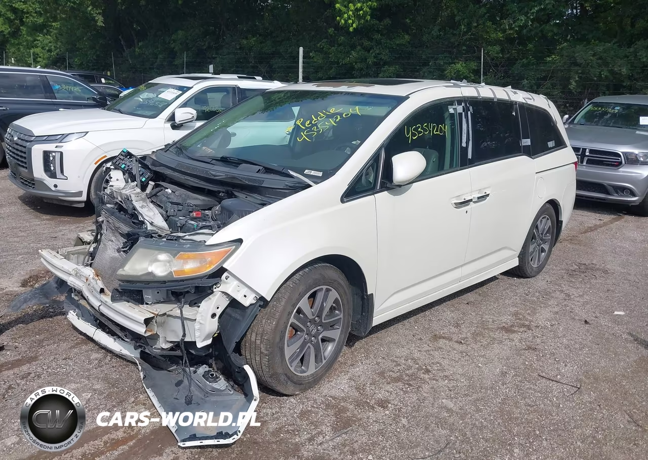 2015 Honda Odyssey Touring-Touring Elite VIN:5FNRL5H91FB050026 - 2