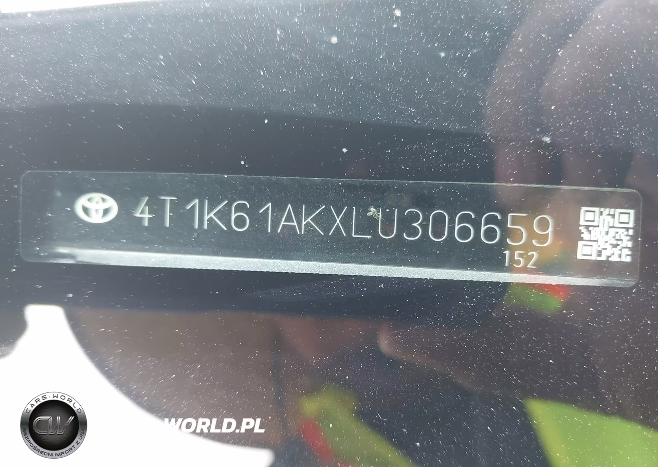 2020 Toyota Camry Xse VIN:4T1K61AKXLU306659 - 9