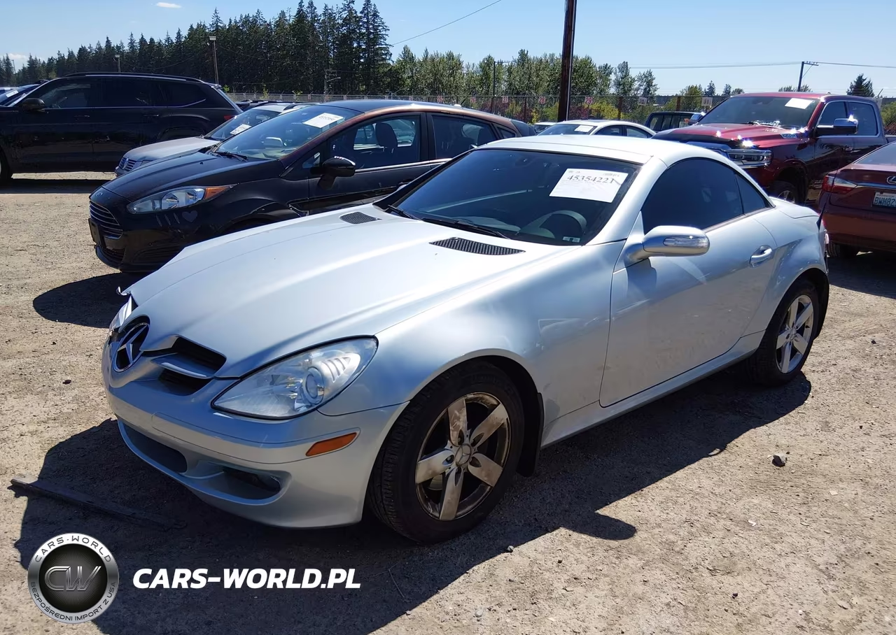 2007 Mercedes-Benz Slk 280 VIN:WDBWK54F57F147758 - 2