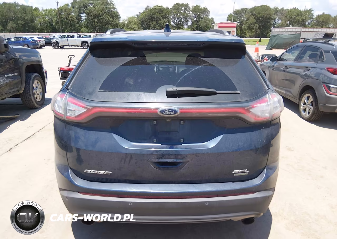2017 Ford Edge Sel VIN:2FMPK3J95HBB10376 - 16