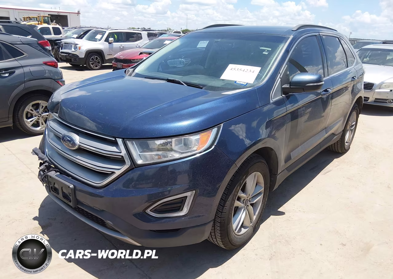 2017 Ford Edge Sel VIN:2FMPK3J95HBB10376 - 2