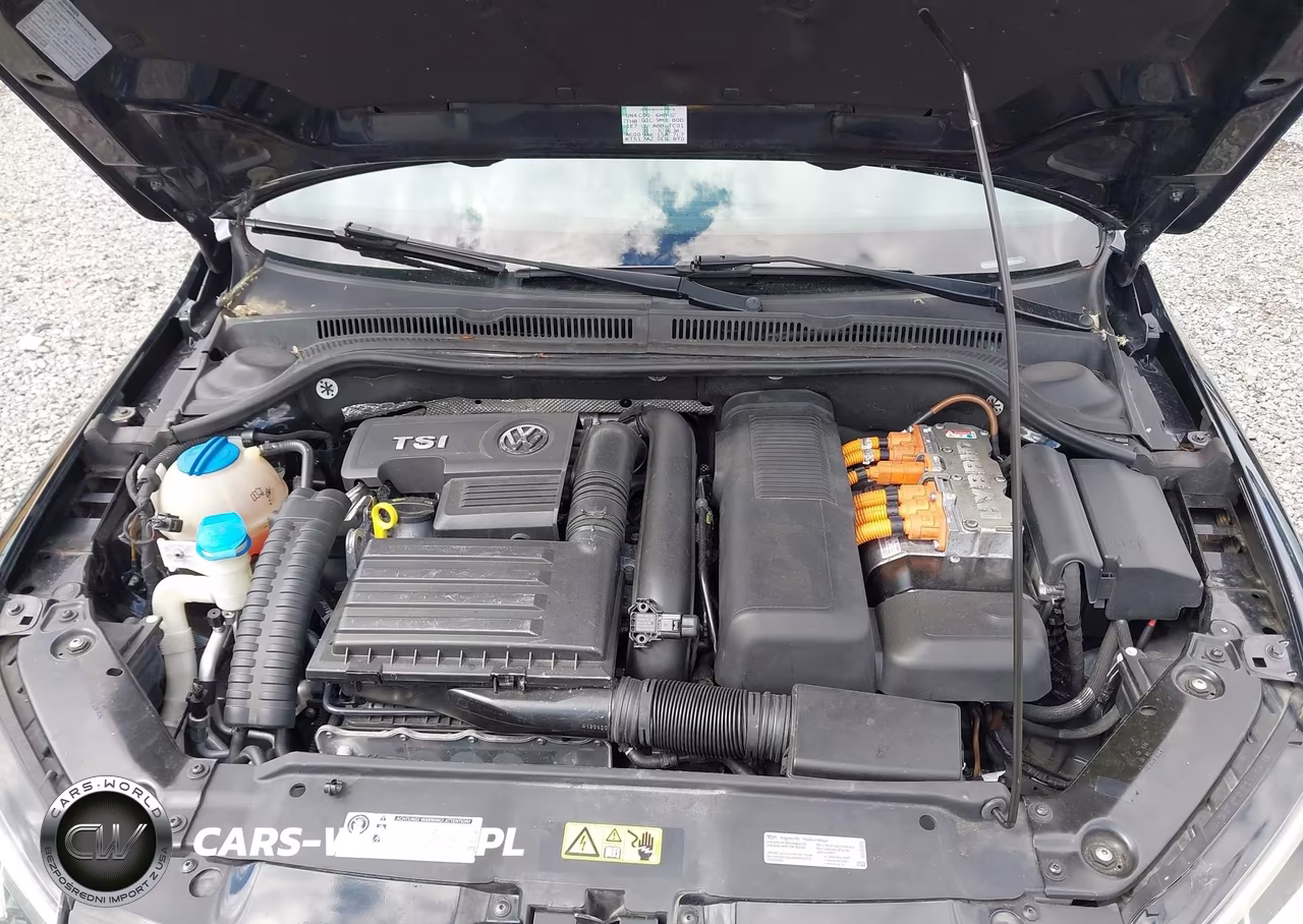 2013 Volkswagen Jetta Hybrid Sel Premium VIN:3VW637AJ4DM233168 - 10