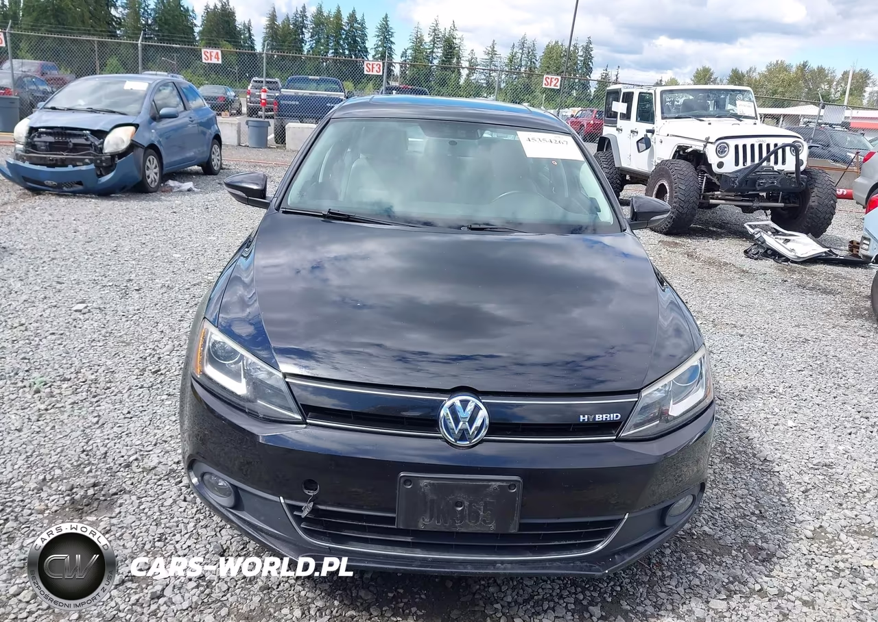 2013 Volkswagen Jetta Hybrid Sel Premium VIN:3VW637AJ4DM233168 - 13