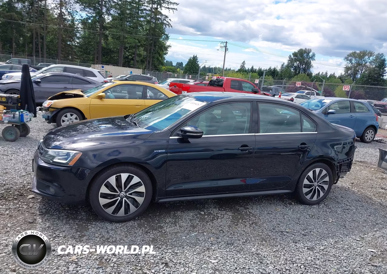 2013 Volkswagen Jetta Hybrid Sel Premium VIN:3VW637AJ4DM233168 - 15