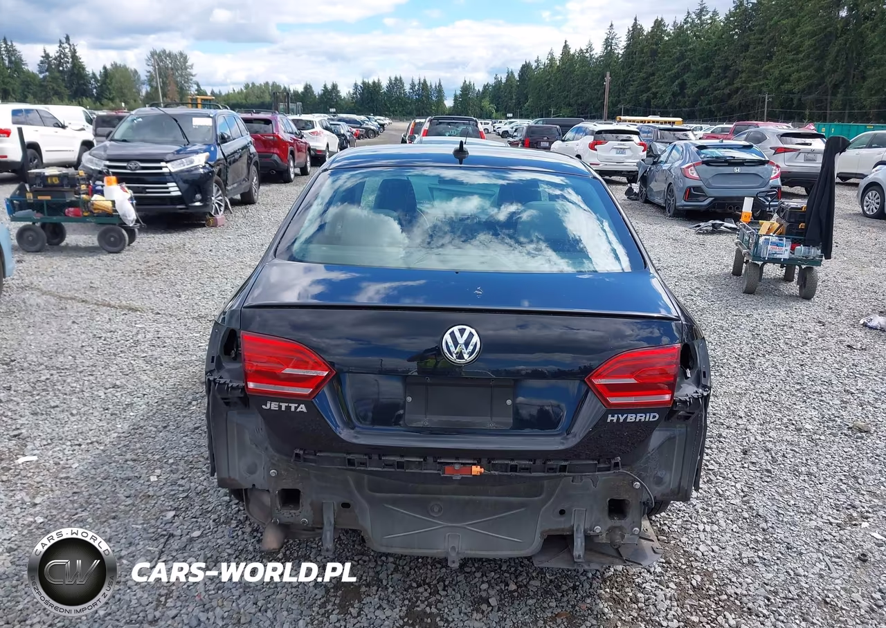 2013 Volkswagen Jetta Hybrid Sel Premium VIN:3VW637AJ4DM233168 - 17