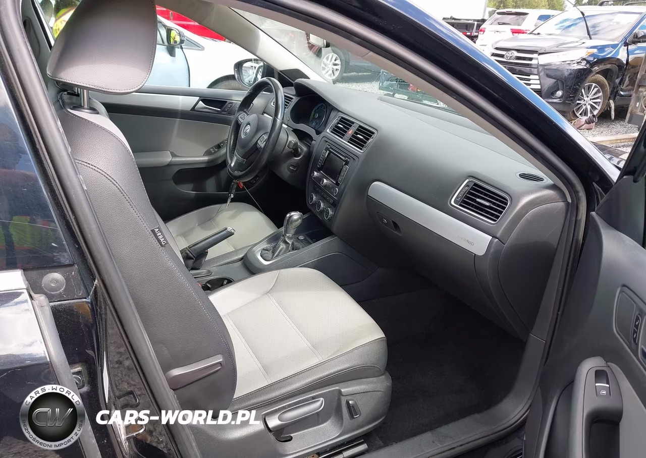 2013 Volkswagen Jetta Hybrid Sel Premium VIN:3VW637AJ4DM233168 - 18