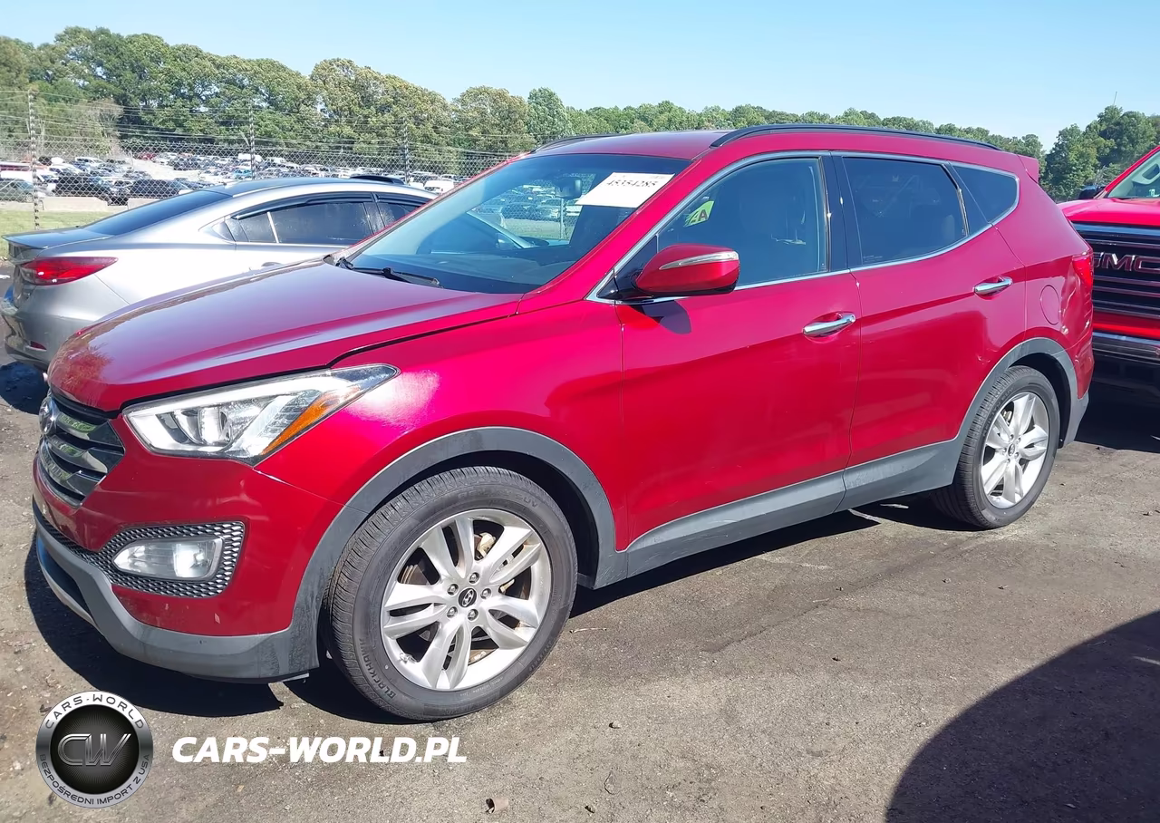 2013 Hyundai Santa Fe Sport 2.0T VIN:5XYZU3LA2DG105835 - 2