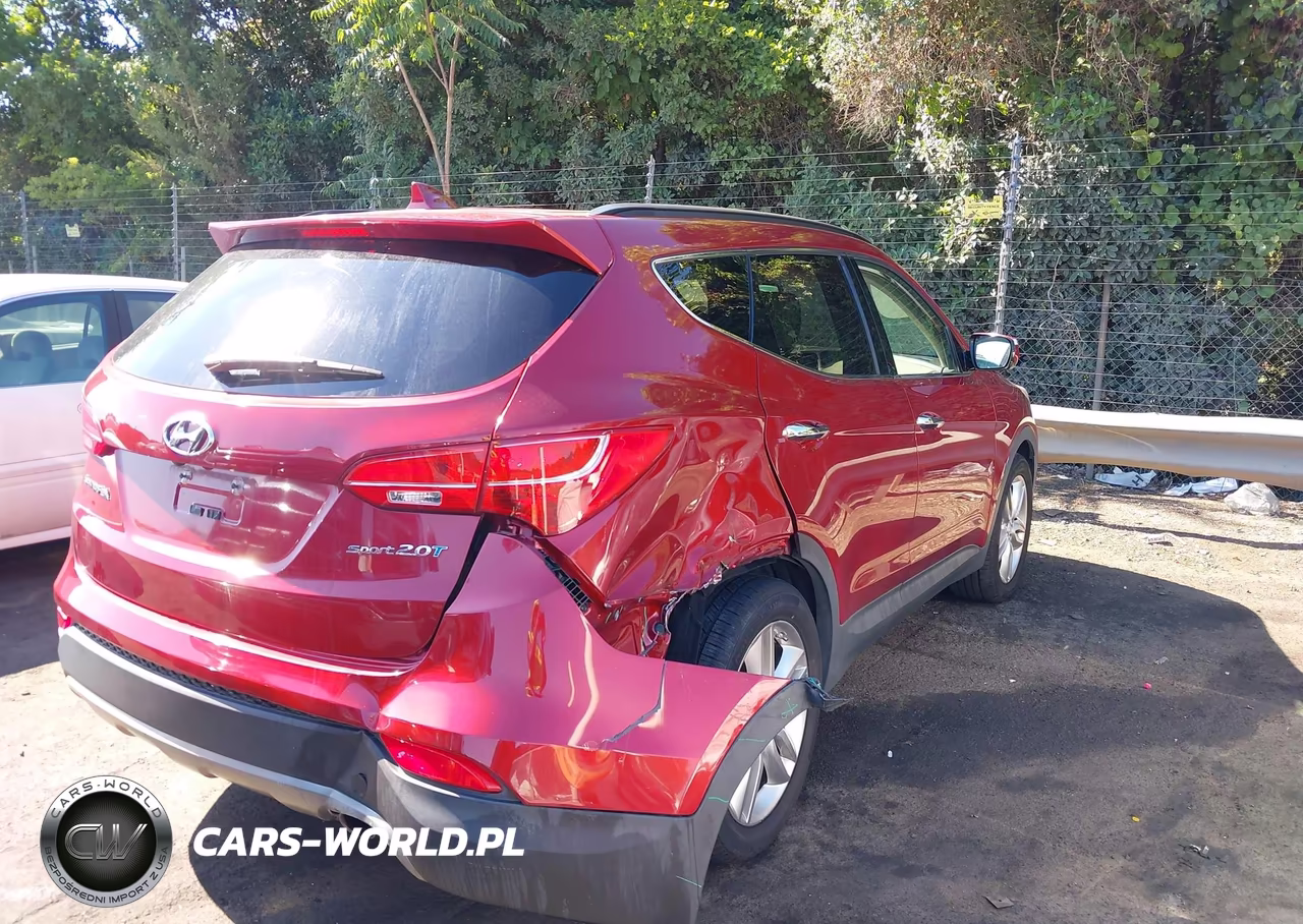 2013 Hyundai Santa Fe Sport 2.0T VIN:5XYZU3LA2DG105835 - 4