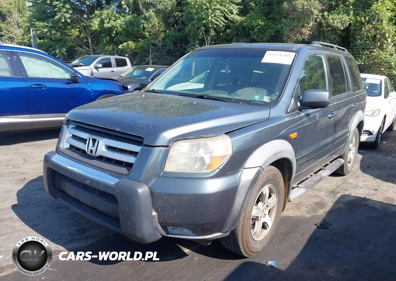 2006 Honda Pilot Ex-L VIN:5FNYF28586B041211 - 2