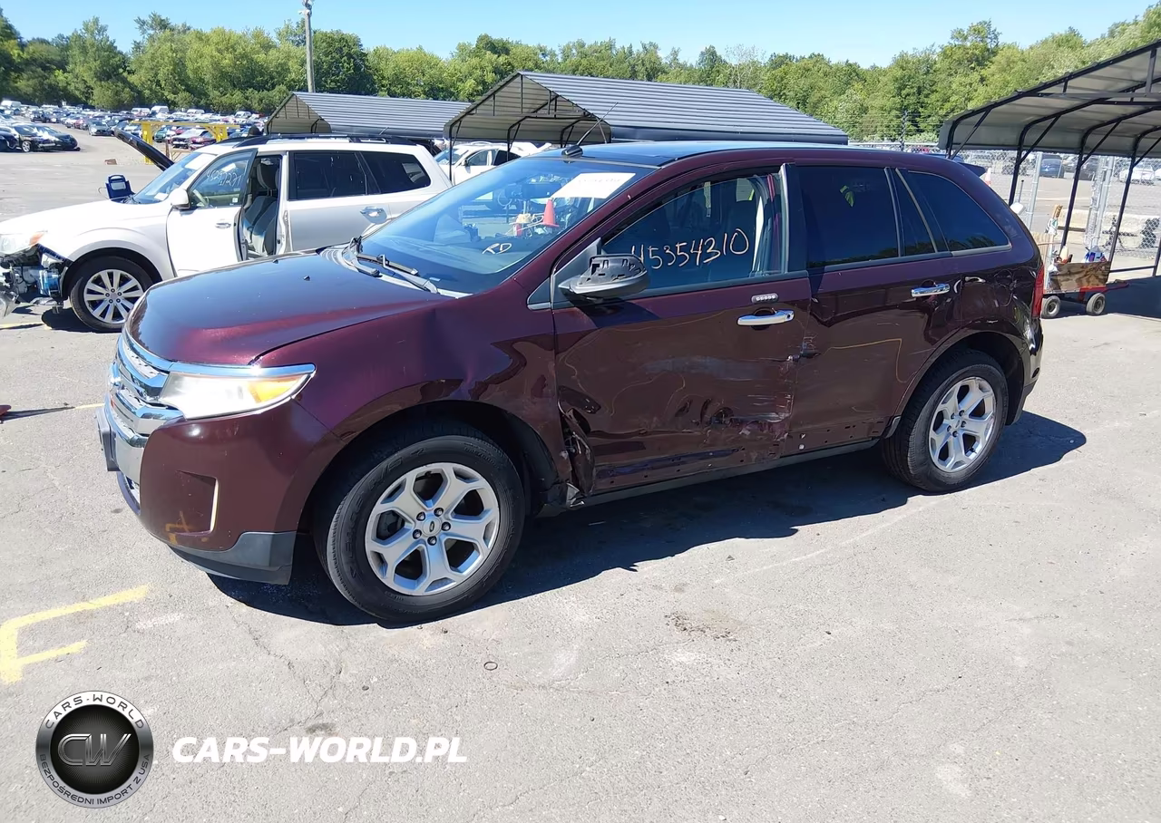 2011 Ford Edge Sel VIN:2FMDK4JC6BBB26095 - 2
