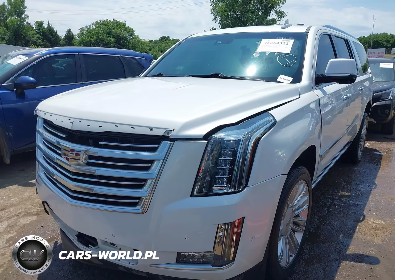 2017 Cadillac Escalade Esv Platinum VIN:1GYS3KKJ0HR249921 - 2