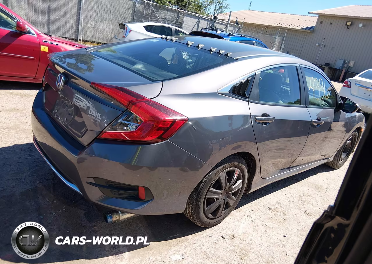 2019 Honda Civic Lx VIN:2HGFC2F6XKH534048 - 4