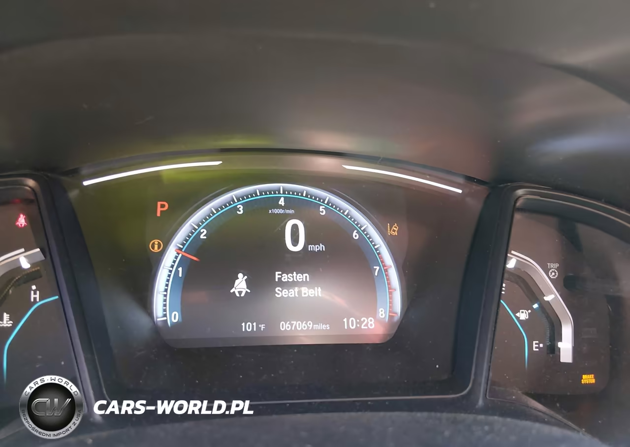2019 Honda Civic Lx VIN:2HGFC2F6XKH534048 - 7