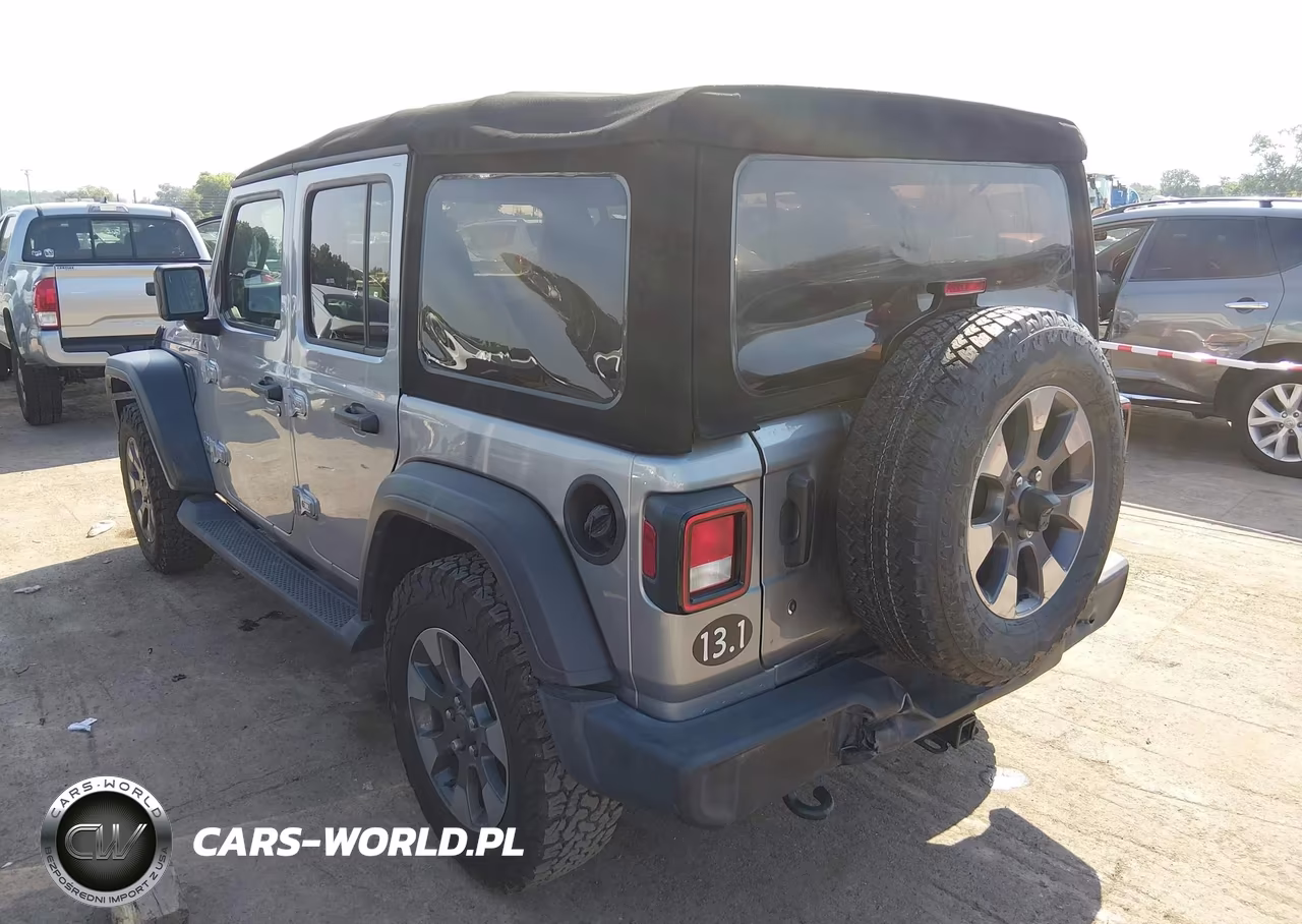 2018 Jeep Wrangler Unlimited Sport S 4X4 VIN:1C4HJXDG4JW169002 - 3