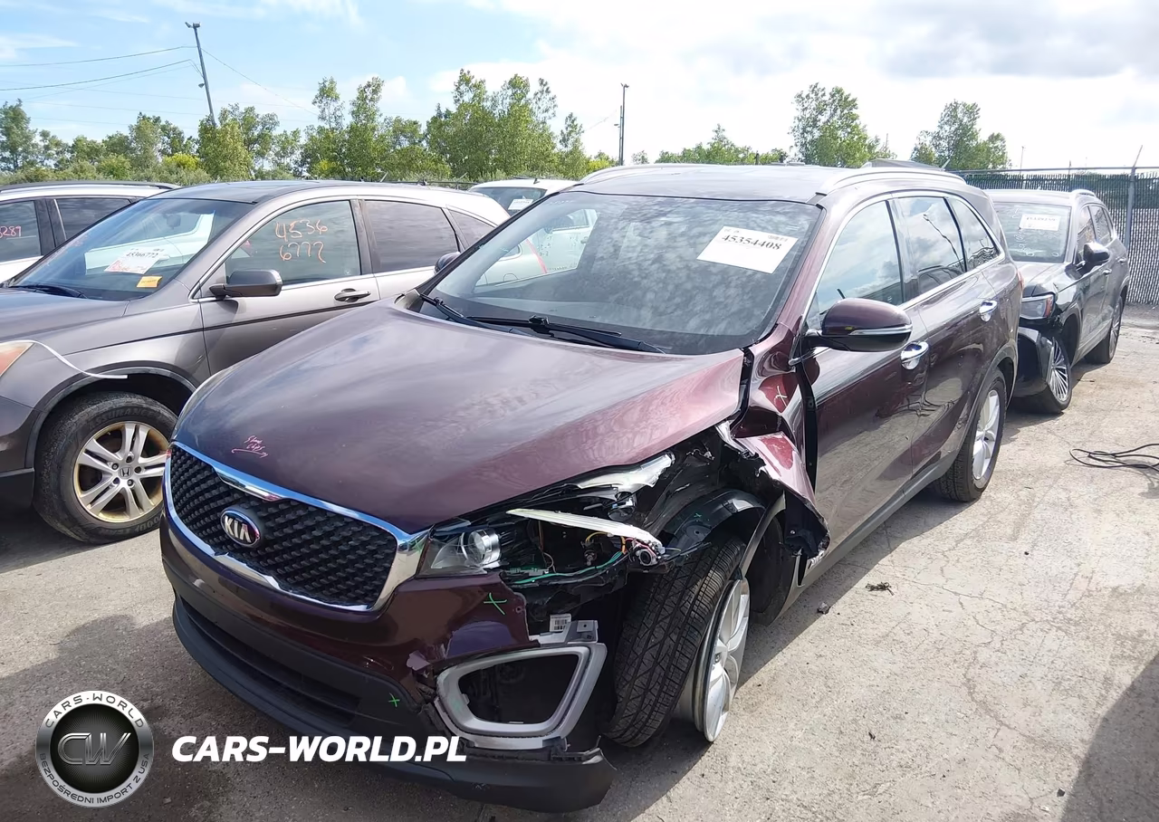 2018 Kia Sorento 2.4L Lx VIN:5XYPGDA32JG402155 - 2