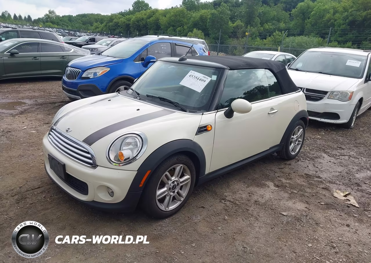 2013 Mini Convertible Cooper VIN:WMWZN3C50DT569224 - 2
