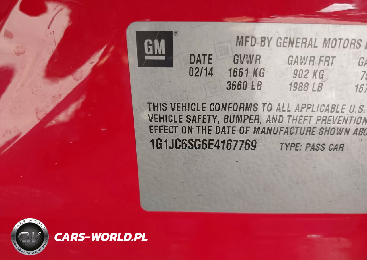 2014 Chevrolet Sonic Lt Auto VIN:1G1JC6SG6E4167769 - 9