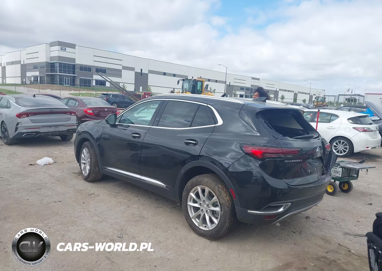 2021 Buick Envision Fwd Preferred VIN:LRBAZLR44MD105638 - 3