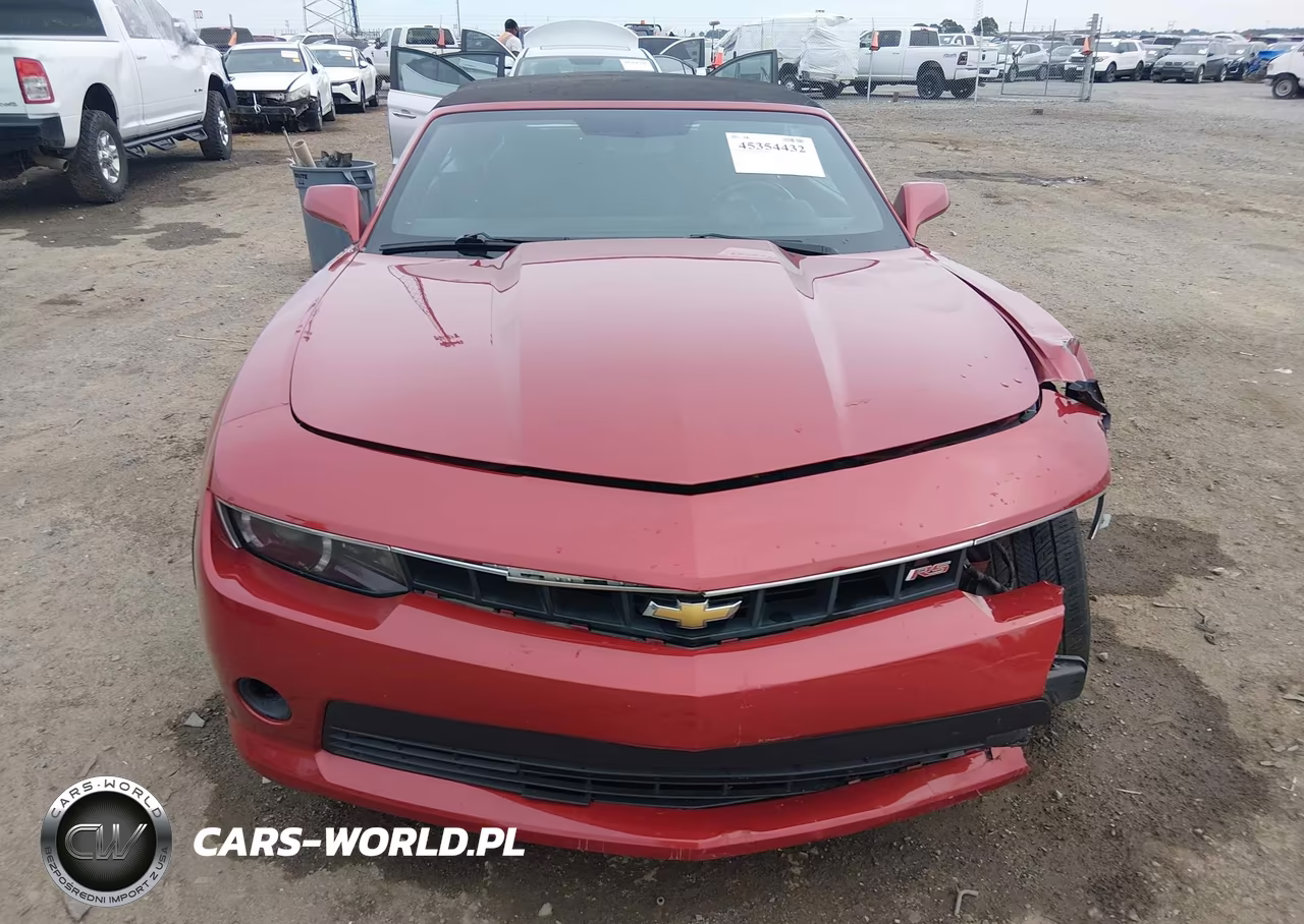 2015 Chevrolet Camaro 1Lt VIN:2G1FD3D30F9190233 - 12