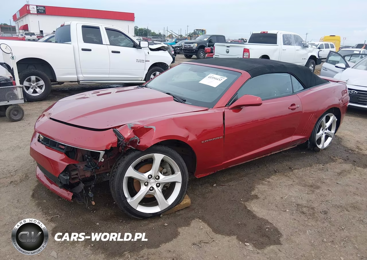 2015 Chevrolet Camaro 1Lt VIN:2G1FD3D30F9190233 - 2