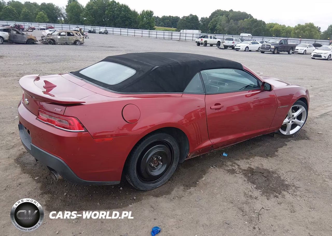 2015 Chevrolet Camaro 1Lt VIN:2G1FD3D30F9190233 - 4
