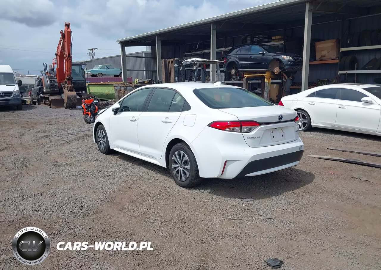2022 Toyota Corolla Hybrid Le VIN:JTDEAMDE7N3004522 - 3
