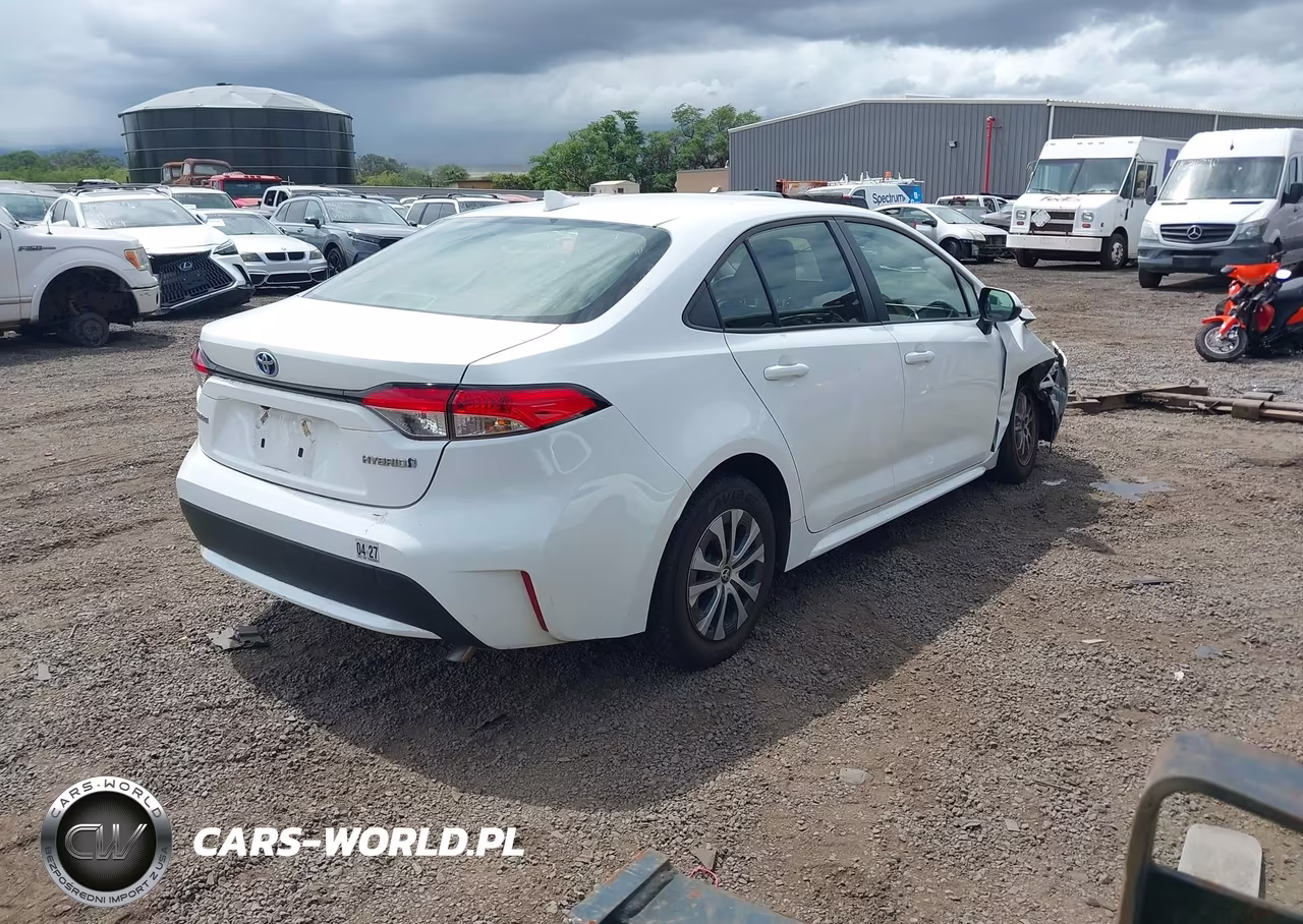 2022 Toyota Corolla Hybrid Le VIN:JTDEAMDE7N3004522 - 4