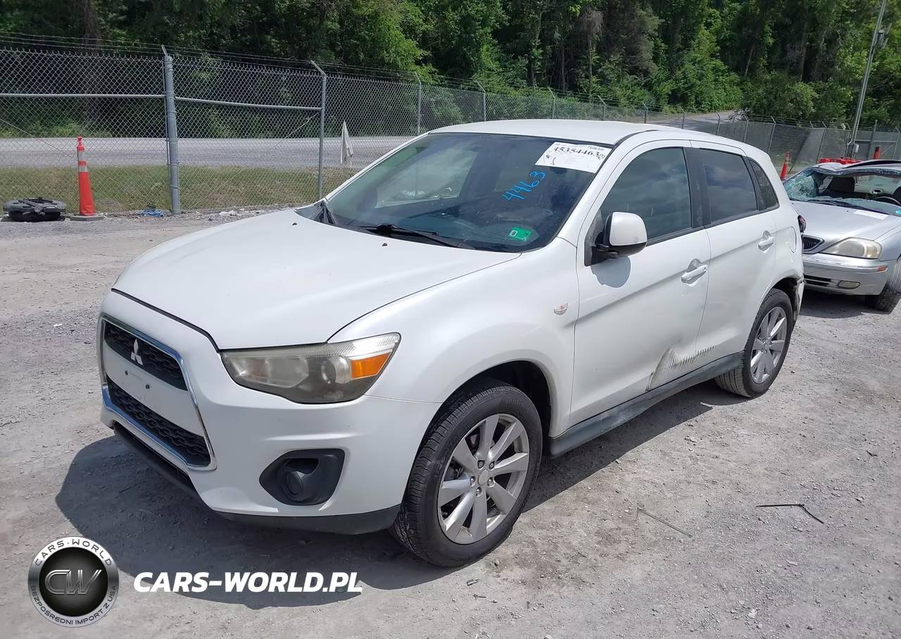 2013 Mitsubishi Outlander Sport Es VIN:4A4AP3AU3DE019274 - 2