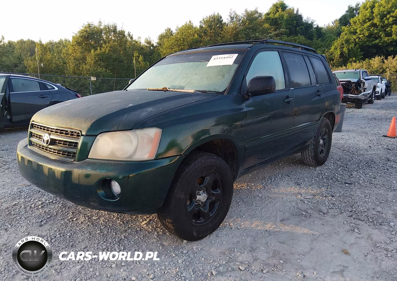 2003 Toyota Highlander V6 VIN:JTEGF21A630078847 - 2