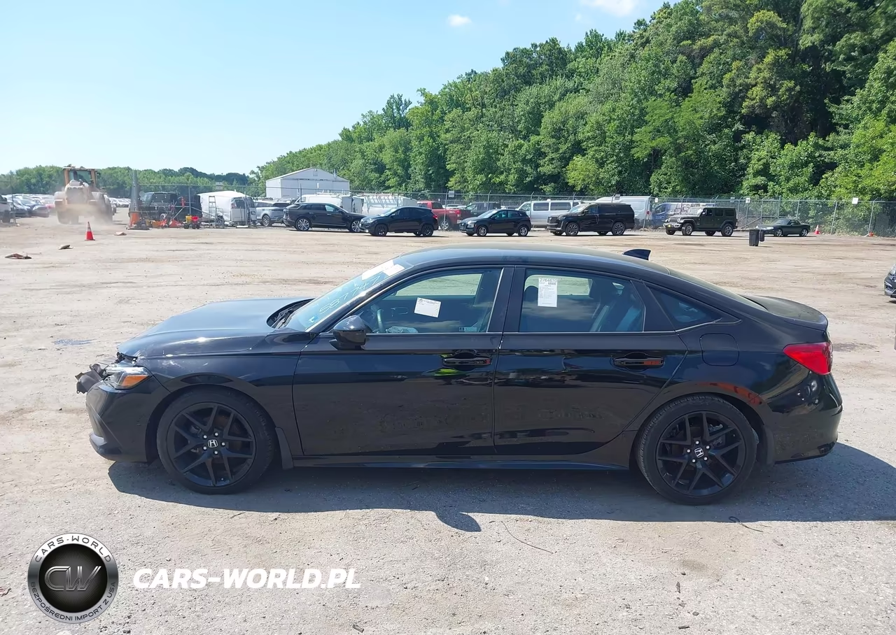 2022 Honda Civic Sport VIN:2HGFE2F57NH587747 - 14