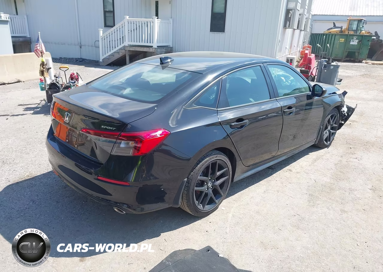2022 Honda Civic Sport VIN:2HGFE2F57NH587747 - 4