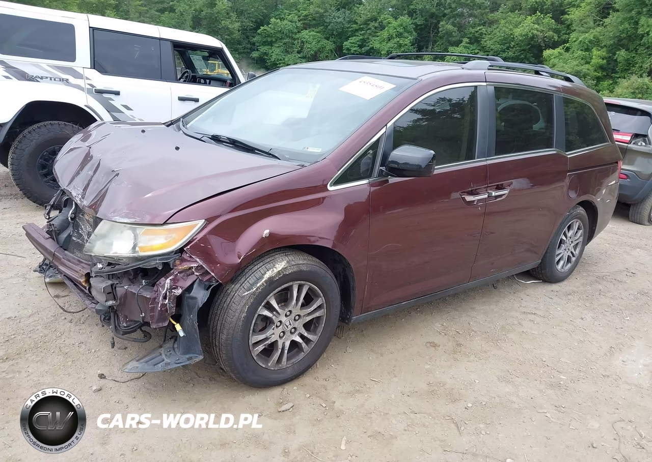 2011 Honda Odyssey Ex-L VIN:5FNRL5H60BB009175 - 2