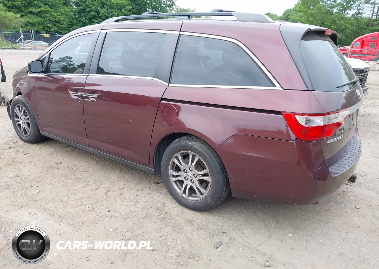 2011 Honda Odyssey Ex-L VIN:5FNRL5H60BB009175 - 3