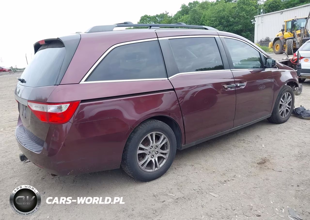 2011 Honda Odyssey Ex-L VIN:5FNRL5H60BB009175 - 4