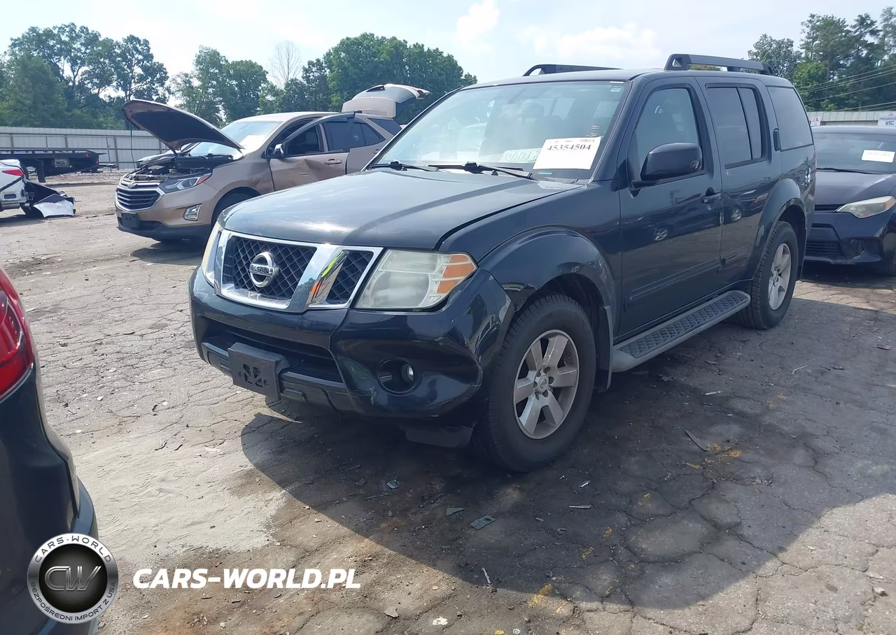 2012 Nissan Pathfinder Sv VIN:5N1AR1NN0CC607082 - 2