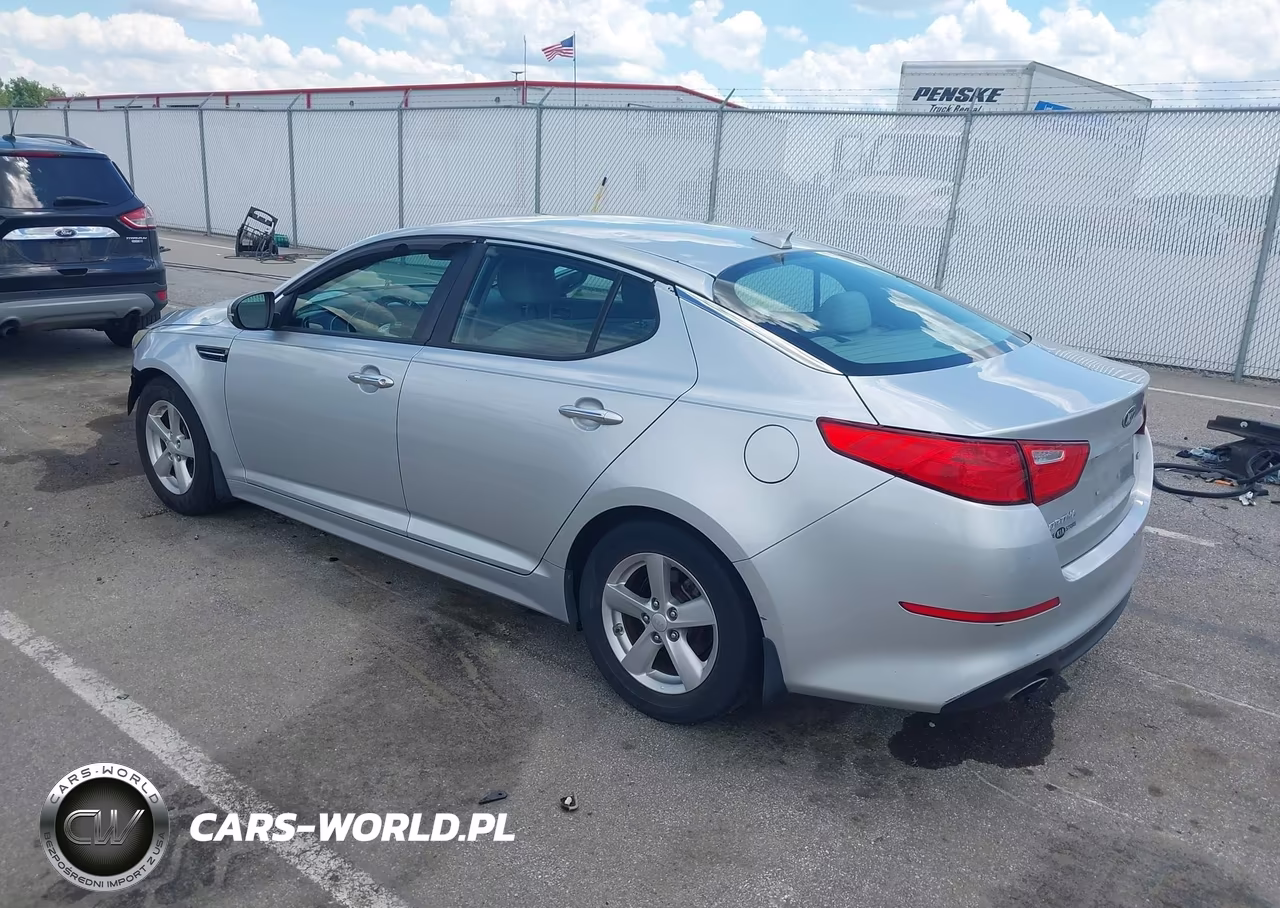 2015 Kia Optima Lx VIN:5XXGM4A7XFG488189 - 3