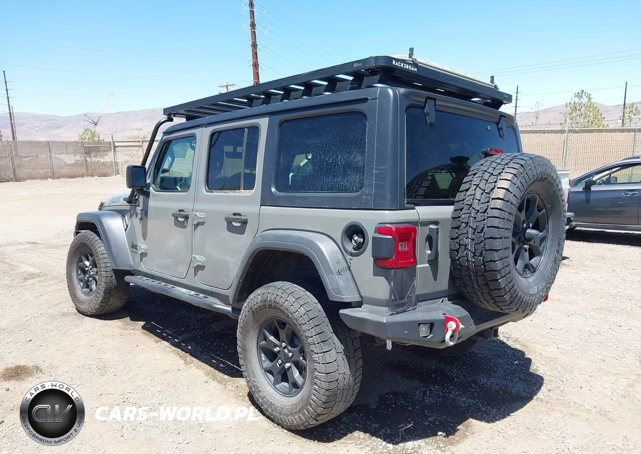 2021 Jeep Wrangler Unlimited Willys 4X4 VIN:1C4HJXDN1MW793164 - 3