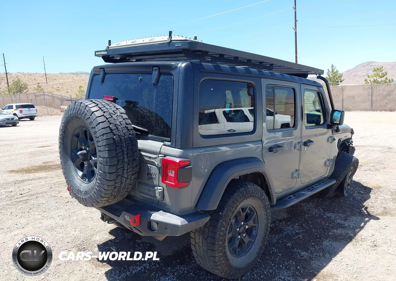 2021 Jeep Wrangler Unlimited Willys 4X4 VIN:1C4HJXDN1MW793164 - 4