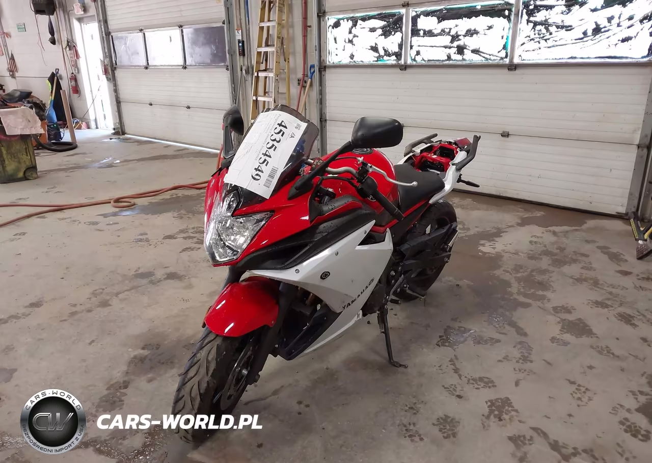 2014 Yamaha Fz6 R VIN:JYARJ18E6EA012791 - 2