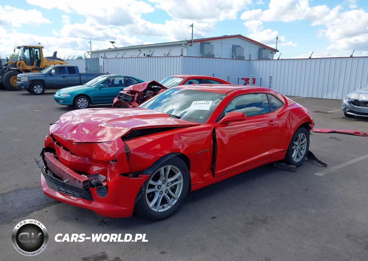 2014 Chevrolet Camaro 2Ls VIN:2G1FA1E31E9208992 - 2