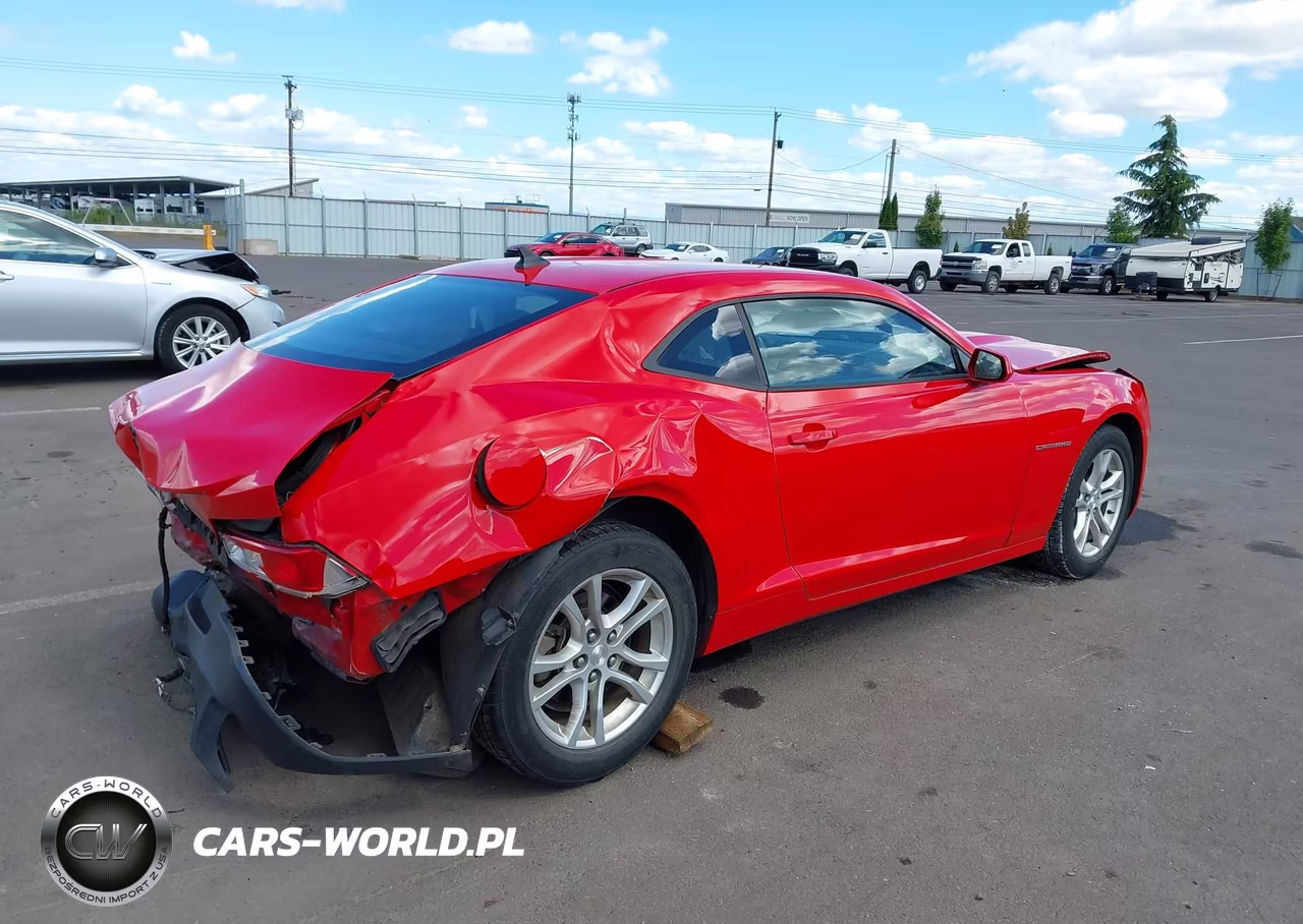2014 Chevrolet Camaro 2Ls VIN:2G1FA1E31E9208992 - 4