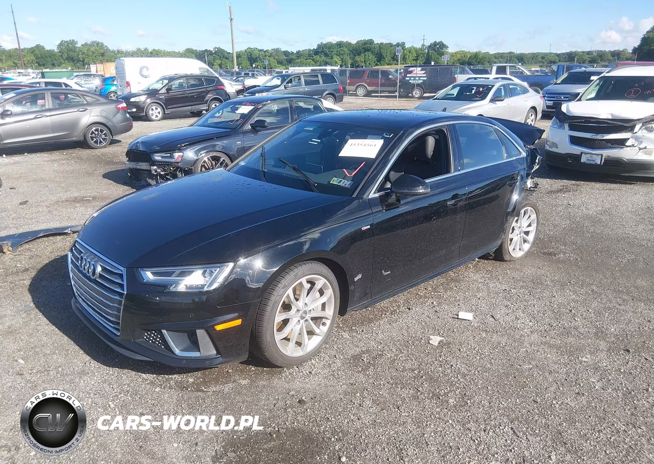 2019 Audi A4 45 Premium VIN:WAUENAF47KN005836 - 2
