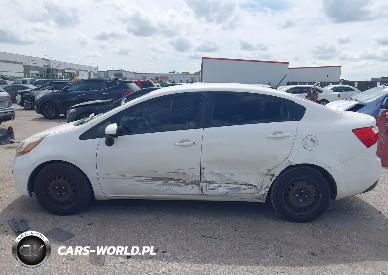 2012 Kia Rio Lx VIN:KNADM4A38C6057583 - 14