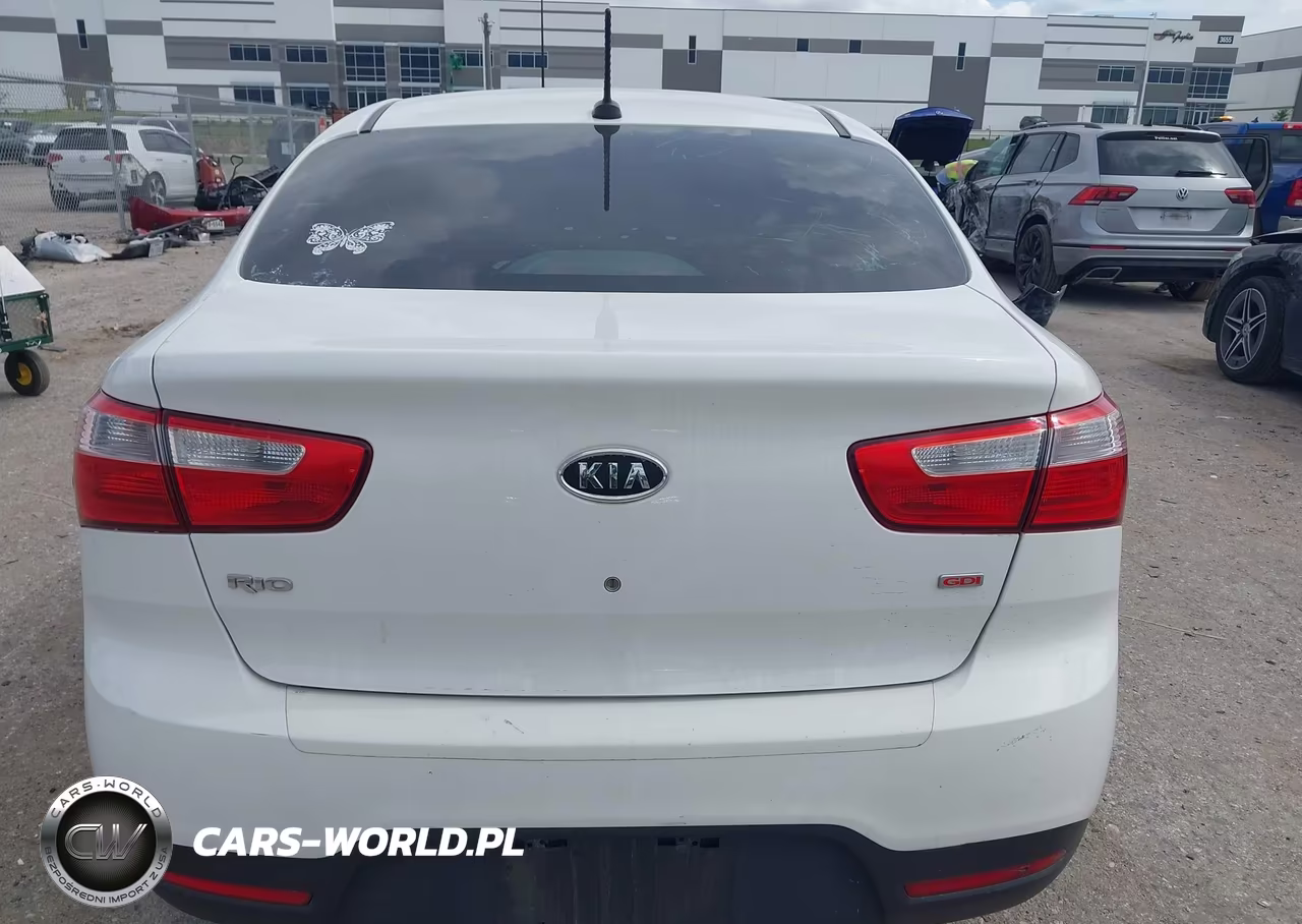 2012 Kia Rio Lx VIN:KNADM4A38C6057583 - 16
