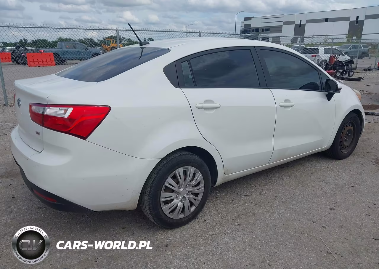 2012 Kia Rio Lx VIN:KNADM4A38C6057583 - 4