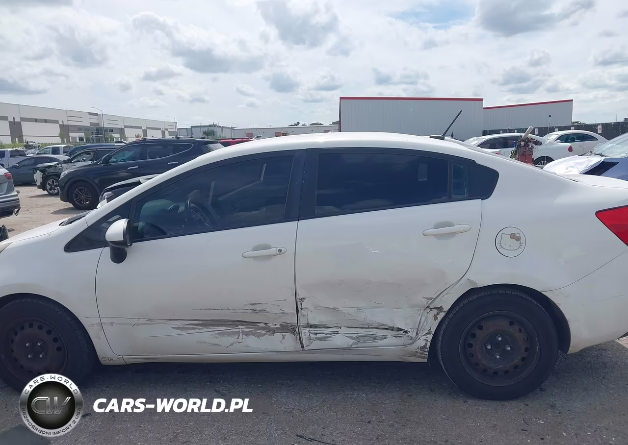 2012 Kia Rio Lx VIN:KNADM4A38C6057583 - 6